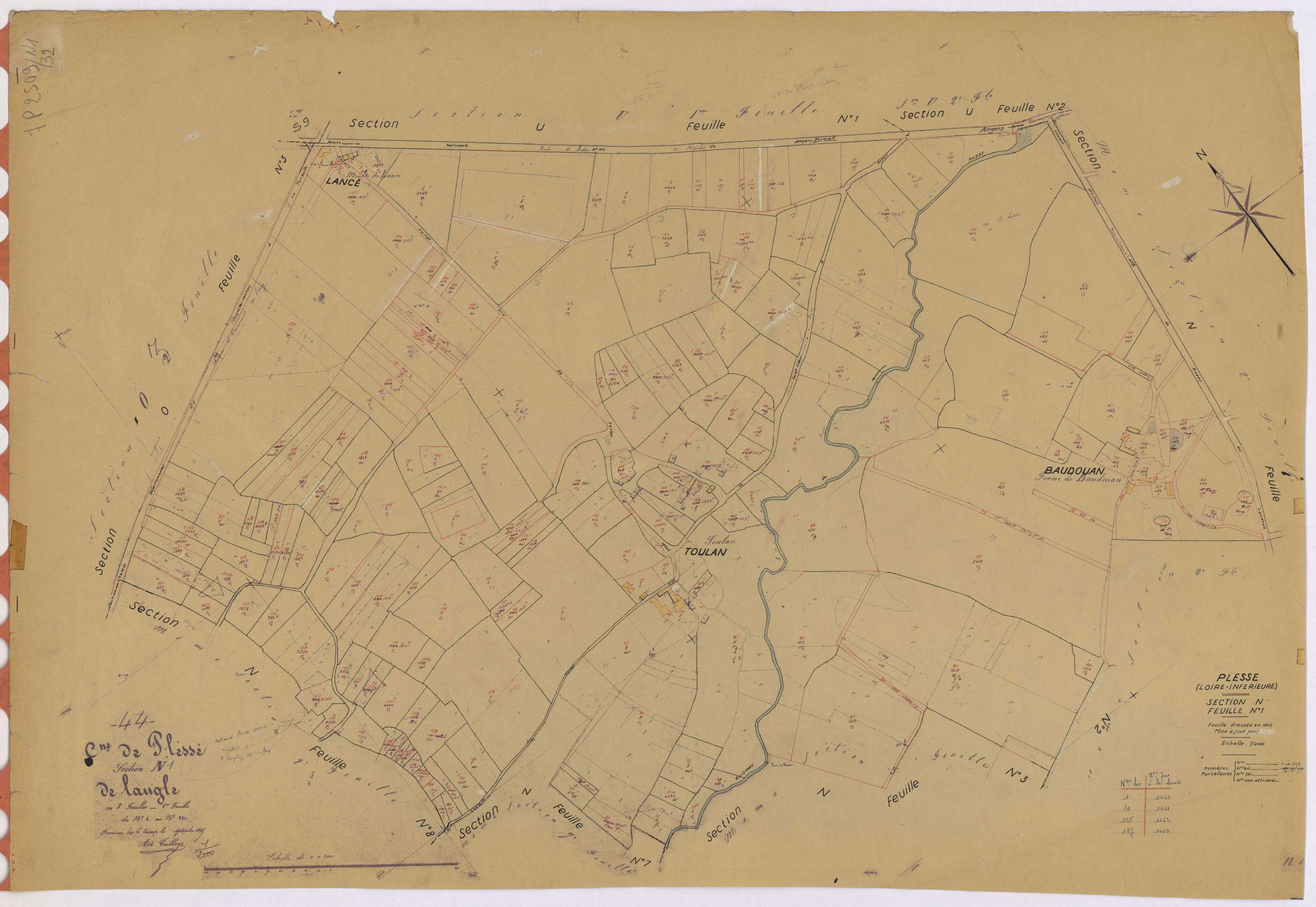 Plessé - Section N1 1-198