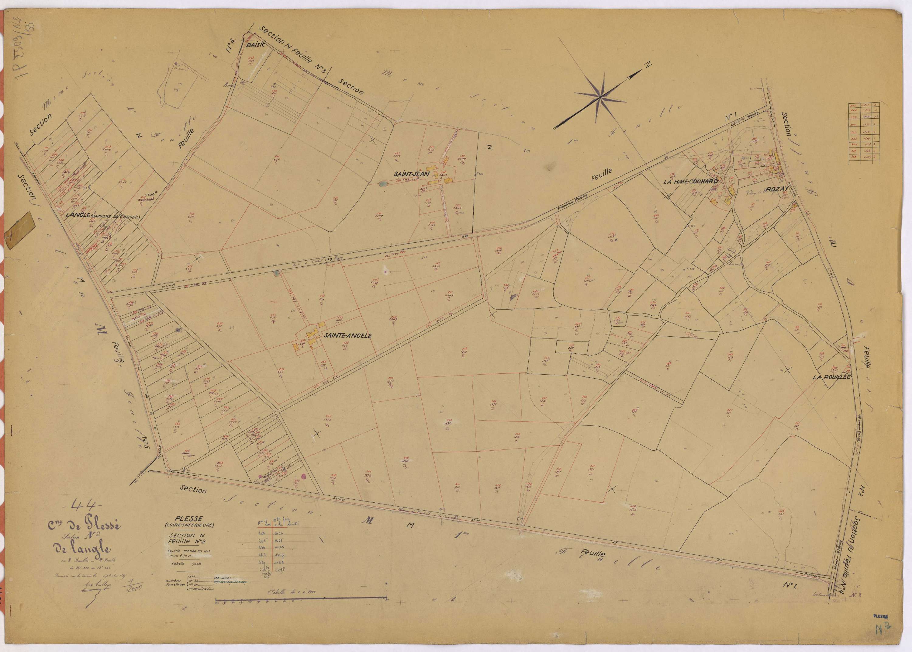 Plessé - Section N2 199-381