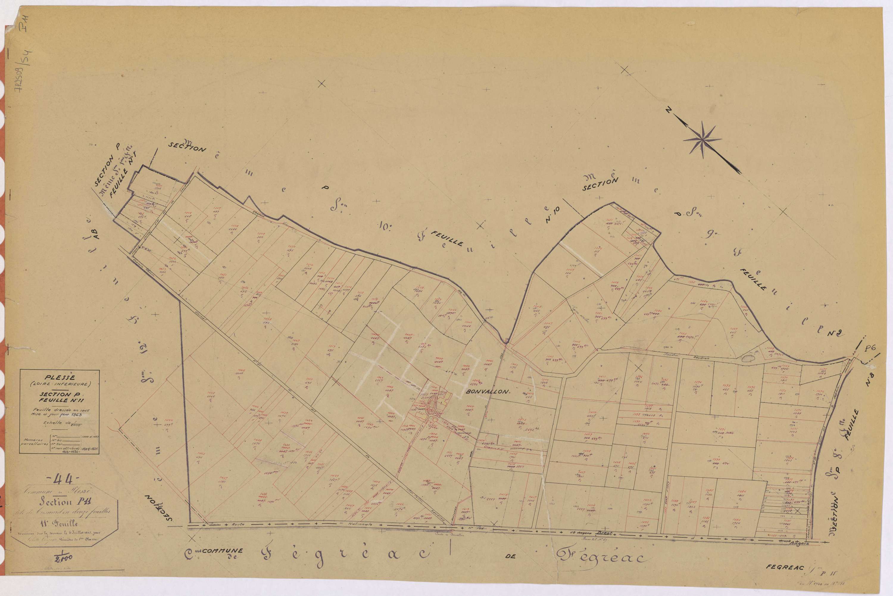Plessé - Section P11 1300-1453