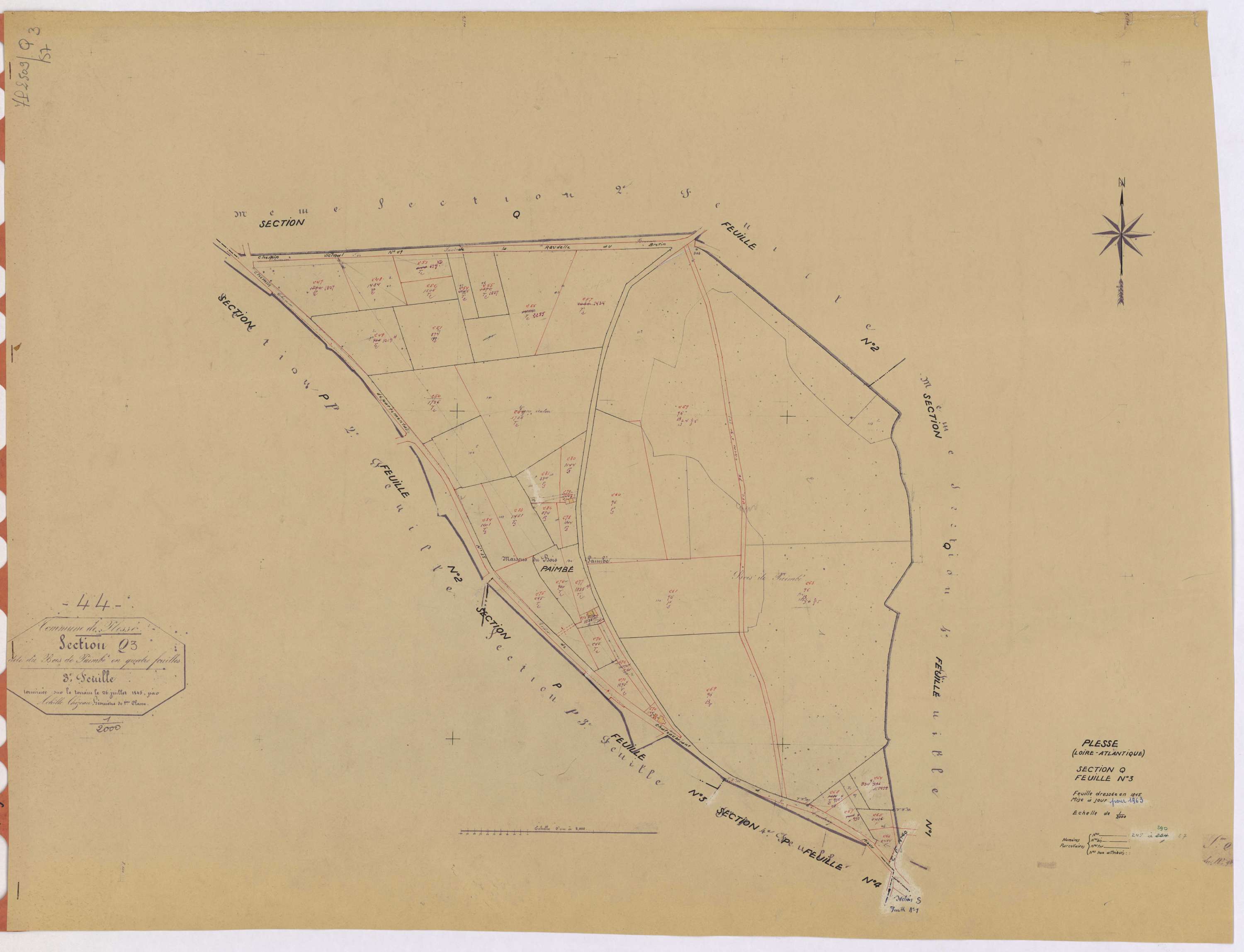 Plessé - Section Q3 247-290