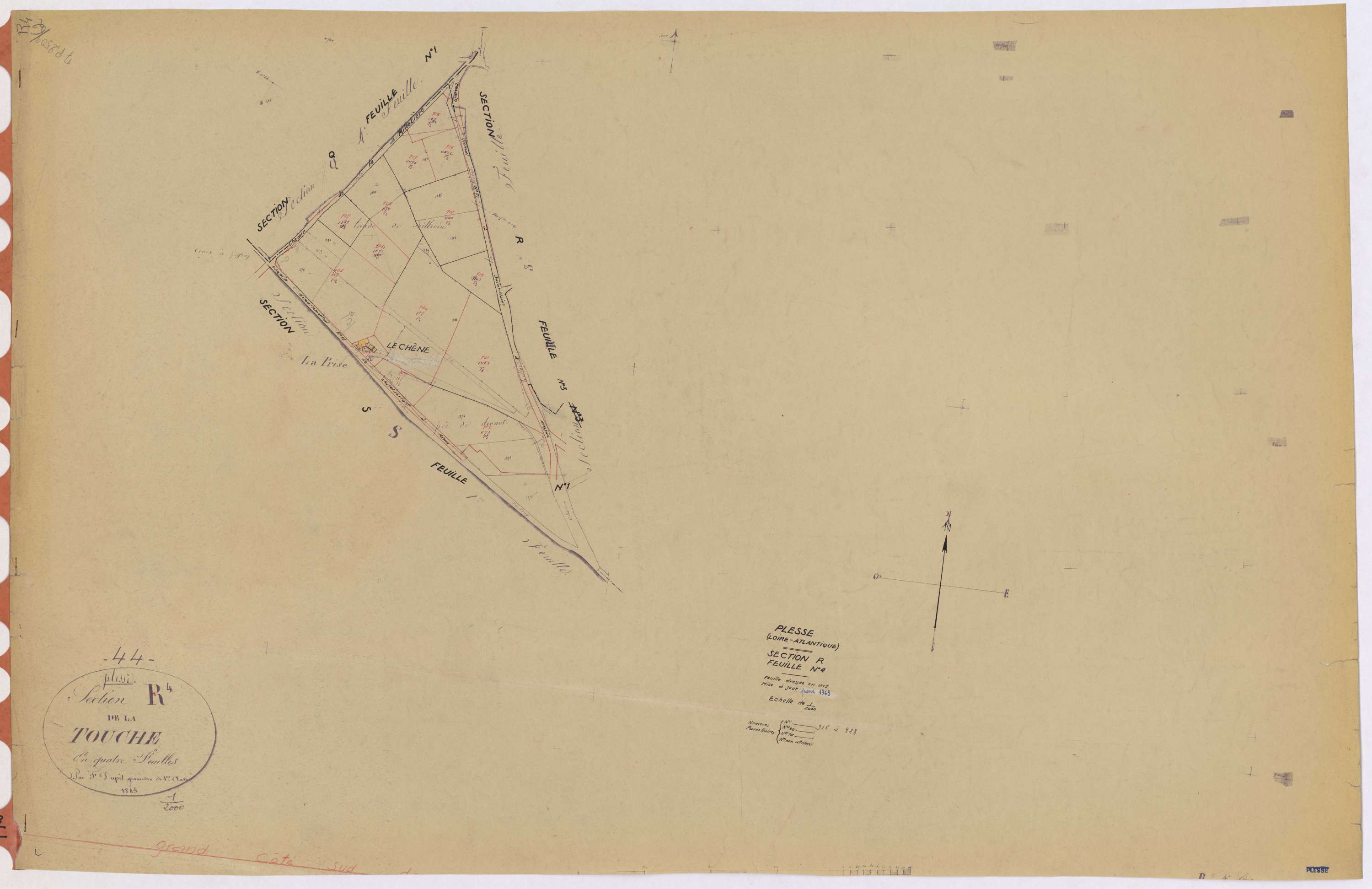Plessé - Section R4 915-928