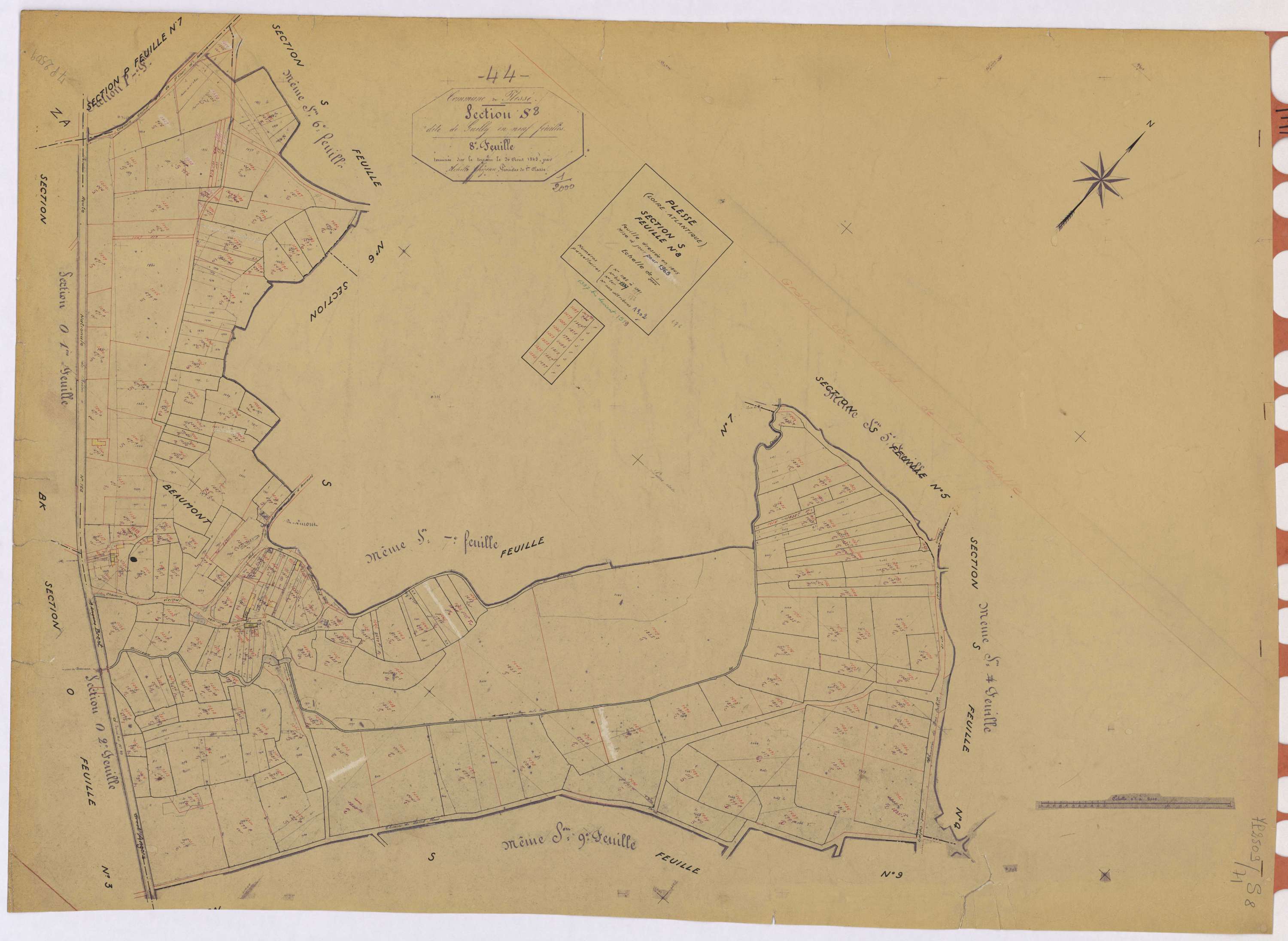 Plessé - Section S8 1185-1361