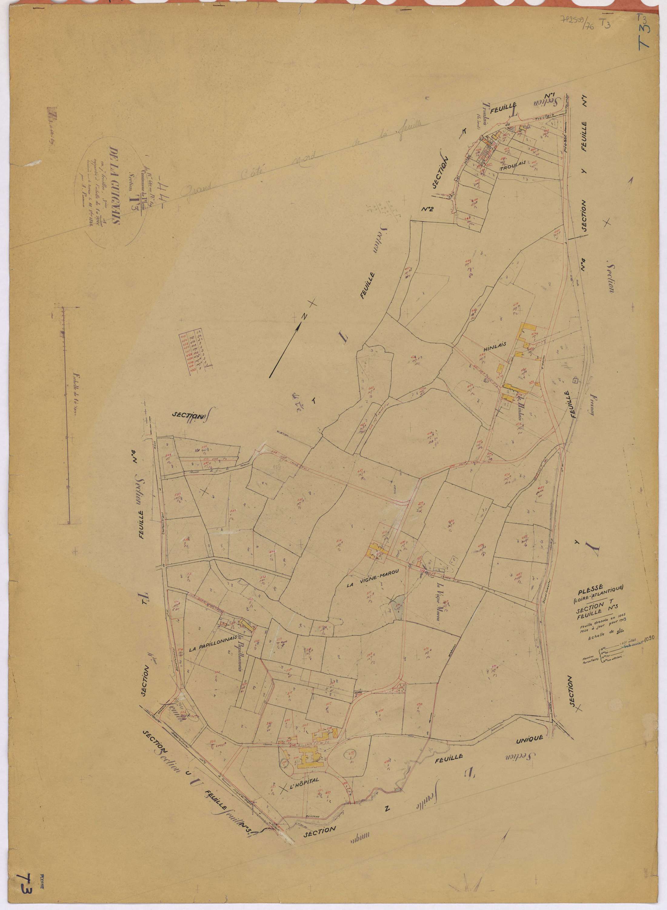 Plessé - Section T3 431-543