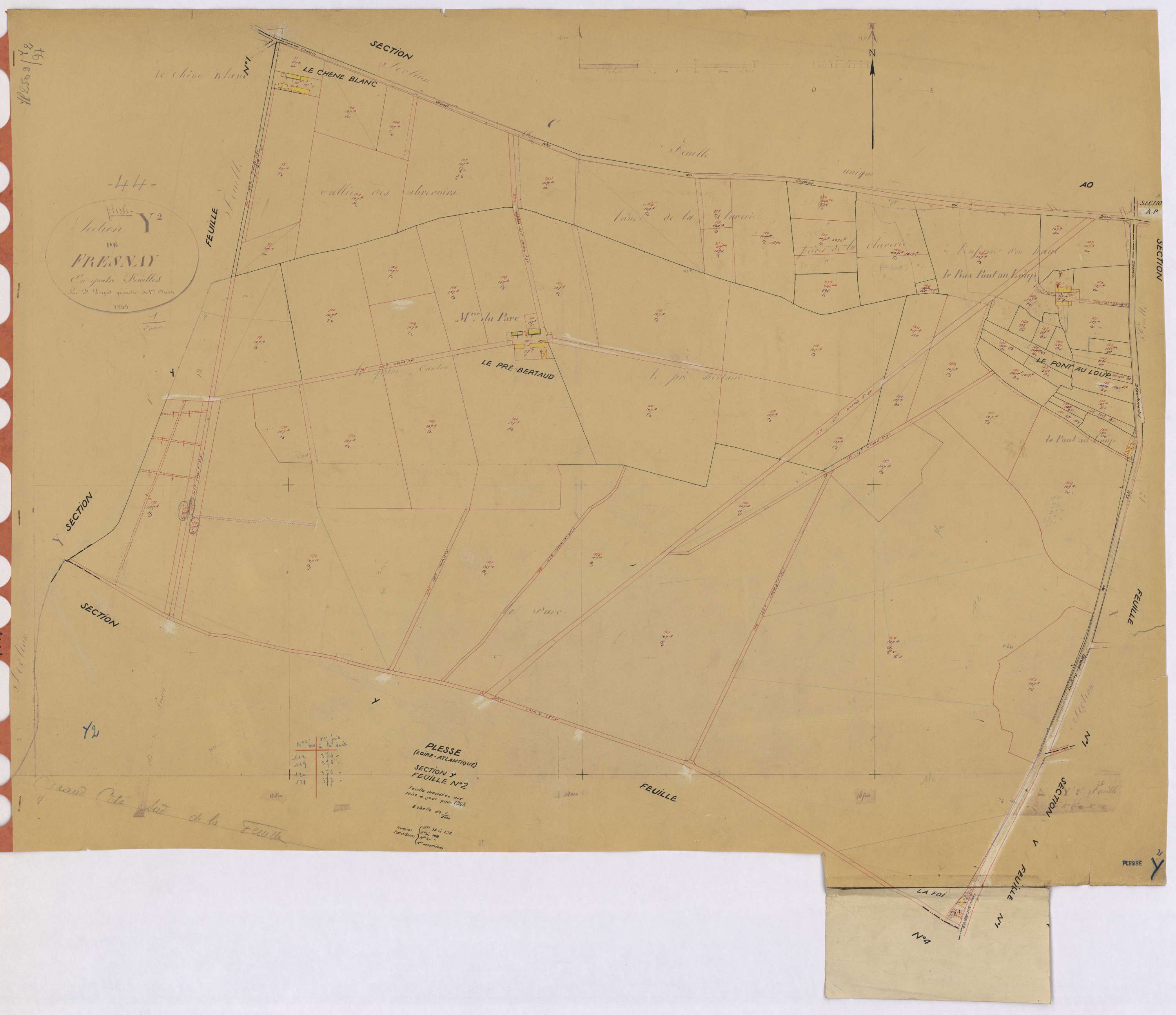 Plessé - Section Y2 93-178