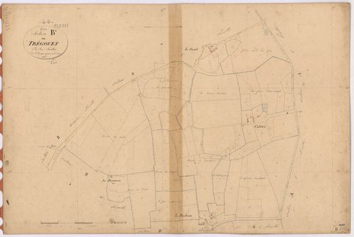 Plessé - Section B1 Trégouet (section de) ; 1-101