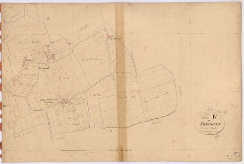 Plessé - Section B6 Trégouet (section de) ; 626-917