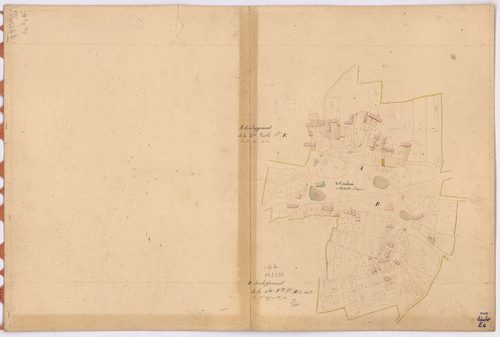 Plessé - Section E3 E4 (développement) Coudray (section du) ; 481-605 ; 606-734