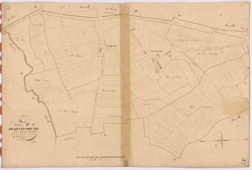 Plessé - Section F3 Grand-Soeuvre (section de) ; 460-672