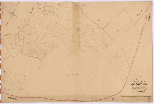 Plessé - Section G3 Tréland (section de) ; 342-616