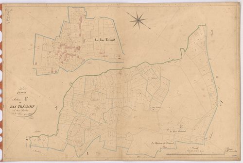 Plessé - Section I1 Bas-Trémart (section du) ; 1-390