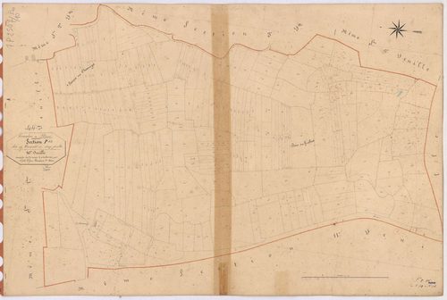 Plessé - Section P10 Tresnard (section de) ; 1507-1748