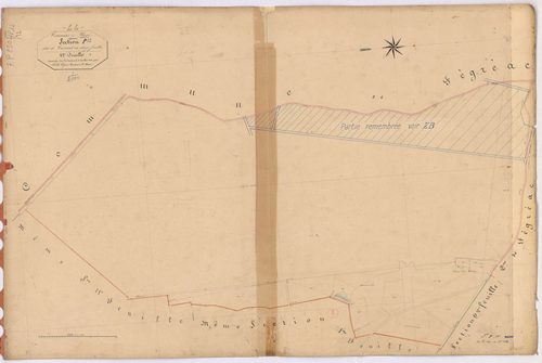 Plessé - Section P12 Tresnard (section de) ; 1841-1853