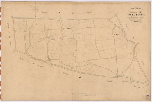 Plessé - Section R1 Touche (section de La) ; 1-321