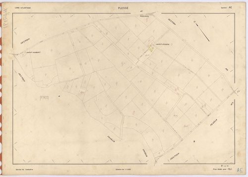 Plessé - Section AE 1-81