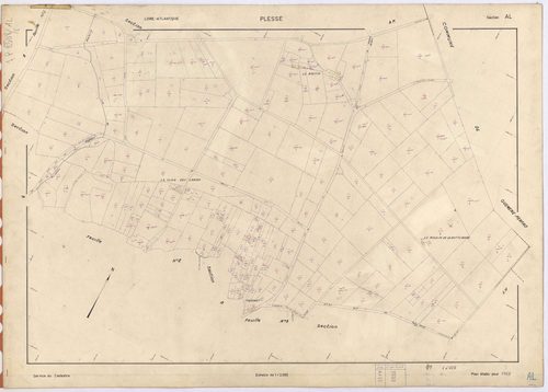 Plessé - Section AL 1-225