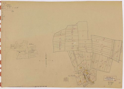 Plessé - Section R3 (développement) 484-914 ; développement du village de La Touche