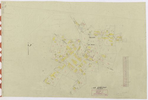 Plessé - Section S1 (développement) 1-220 ; développement du village du Dresny
