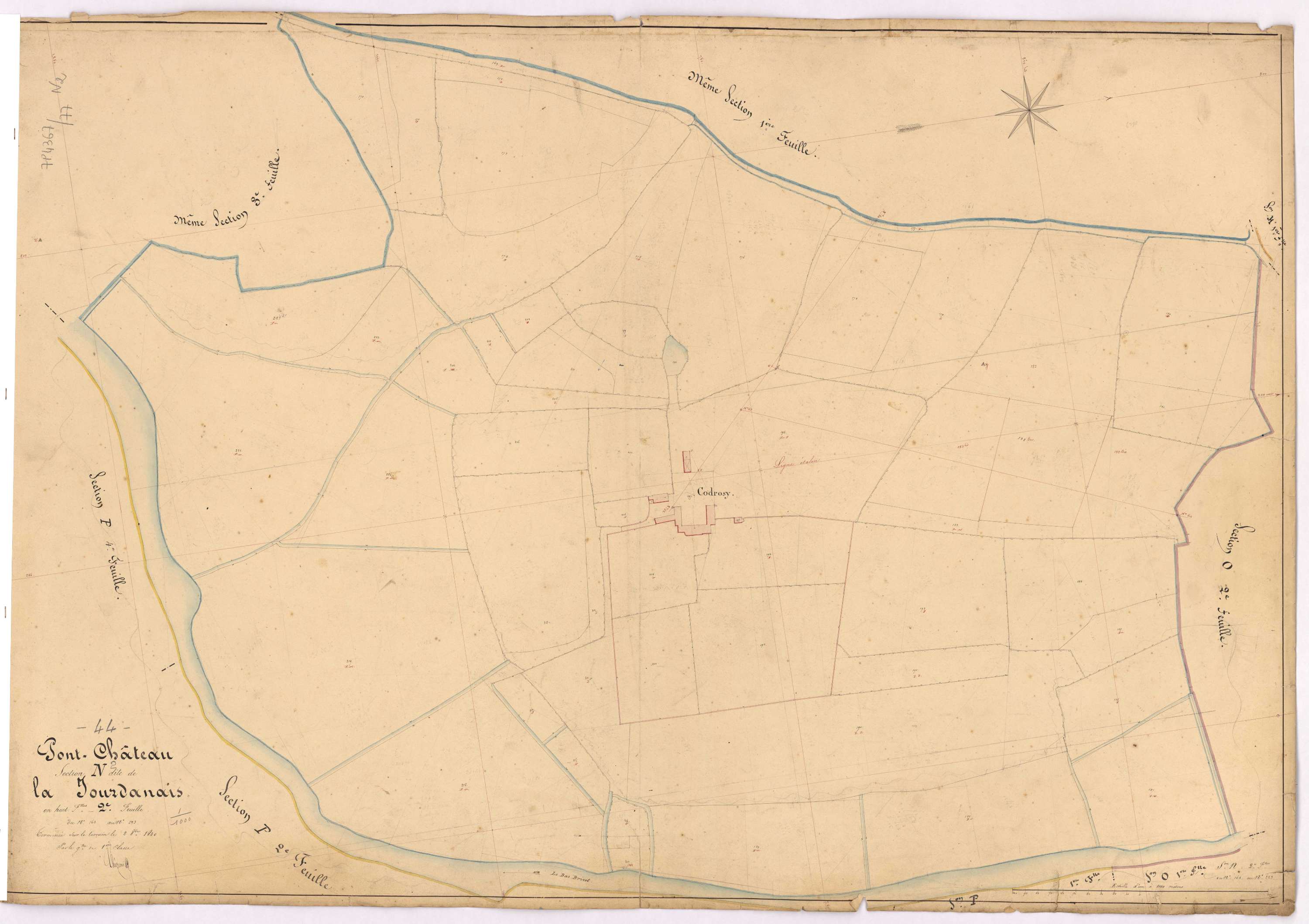 Pontchâteau - Section N2 Jourdanais (section de) ; 169-223