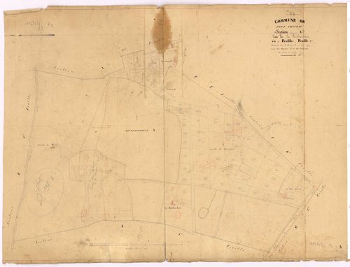 Pontchâteau - Section A2 Richardais (section de La) ; 20-333