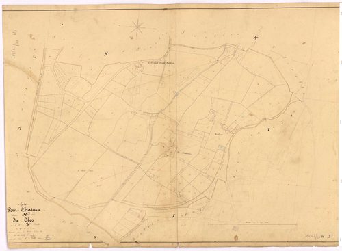 Pontchâteau - Section H3 Clos (section du) ; 581-710