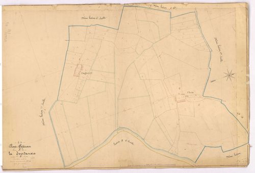 Pontchâteau - Section N3 Jourdanais (section de) ; 224-313