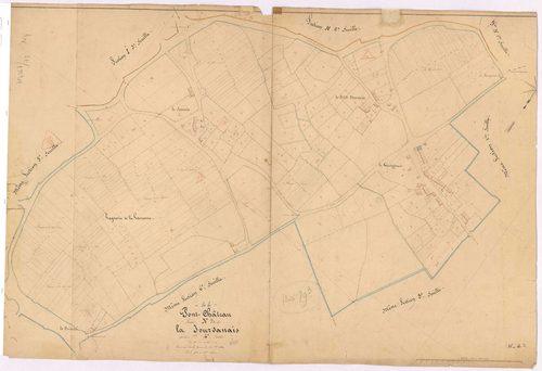 Pontchâteau - Section N4 Jourdanais (section de) ; 314-624