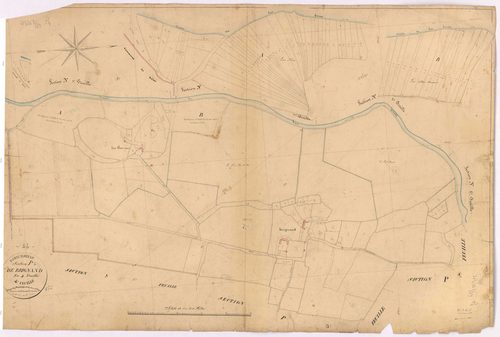 Pontchâteau - Section P4 Brignand (section de) ; 517-659
