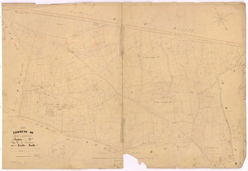 Pontchâteau - Section R1 Dréchais (section de La) ; 1-513