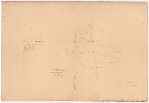 Pontchâteau - Section U4 (développement) Menais (section de La) ; 958-1220 ; développement des villages de La Melinais et de La Haie d'apée