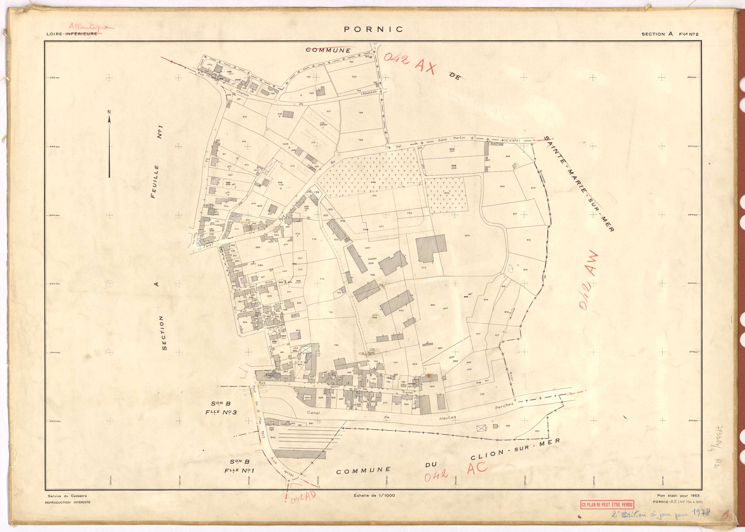 Pornic - Section A2 754-920