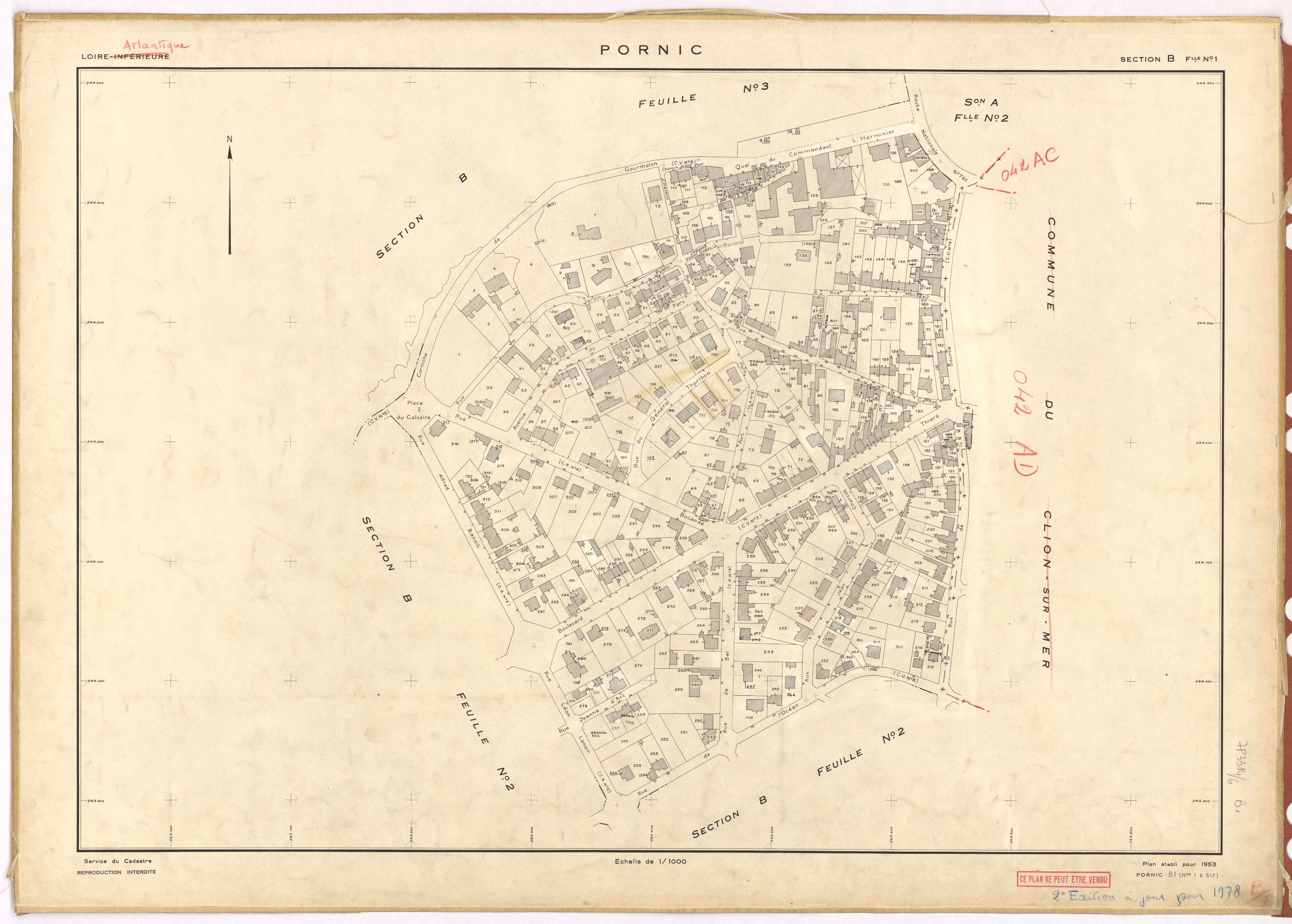 Pornic - Section B1 1-317