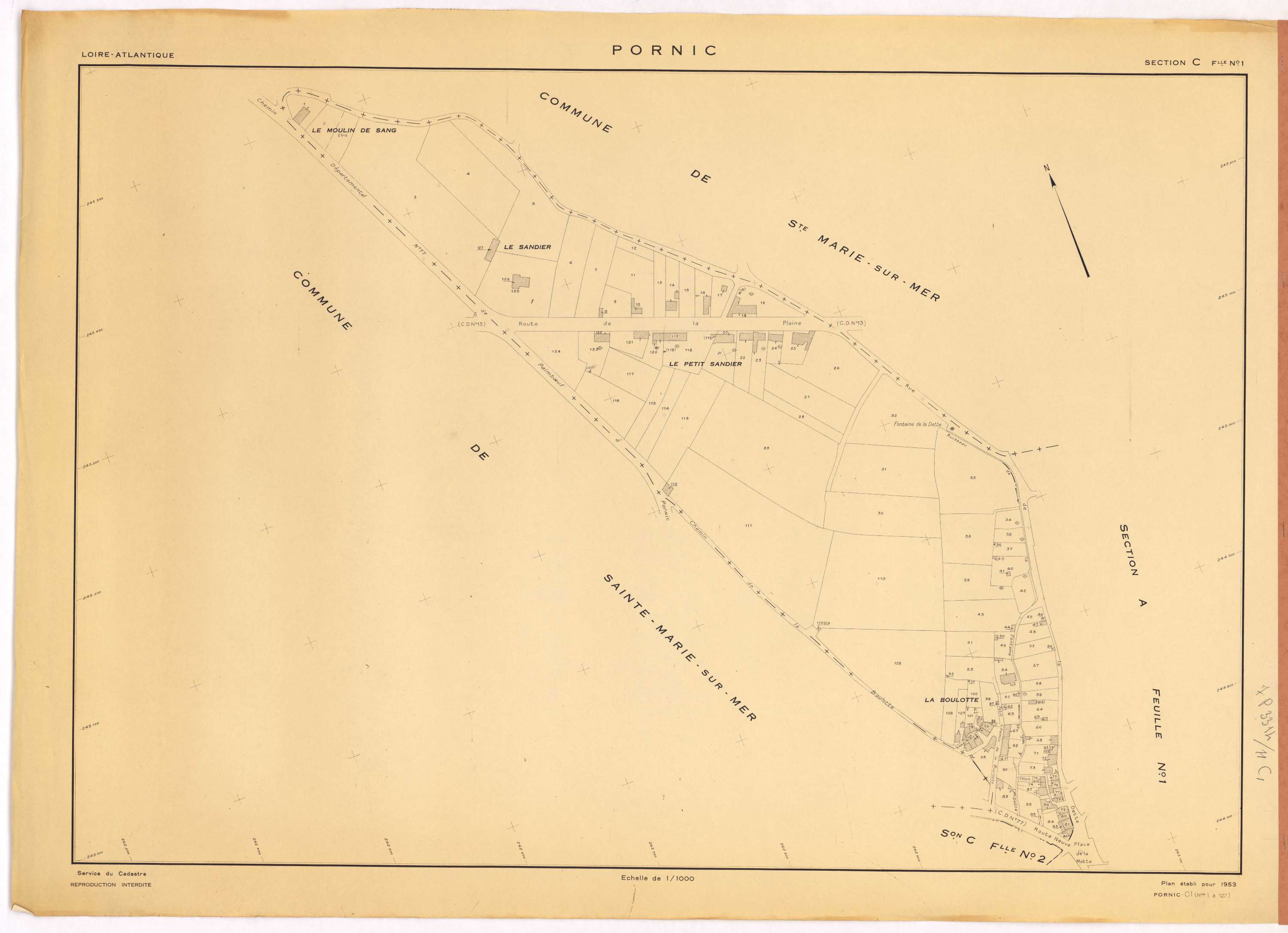 Pornic - Section C1 1-127