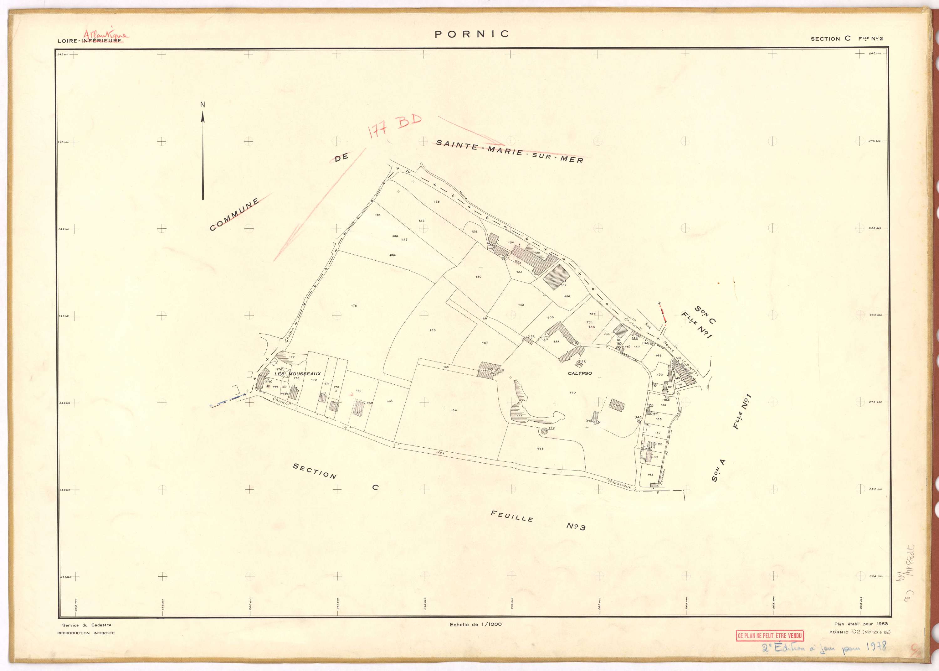 Pornic - Section C2 128-182