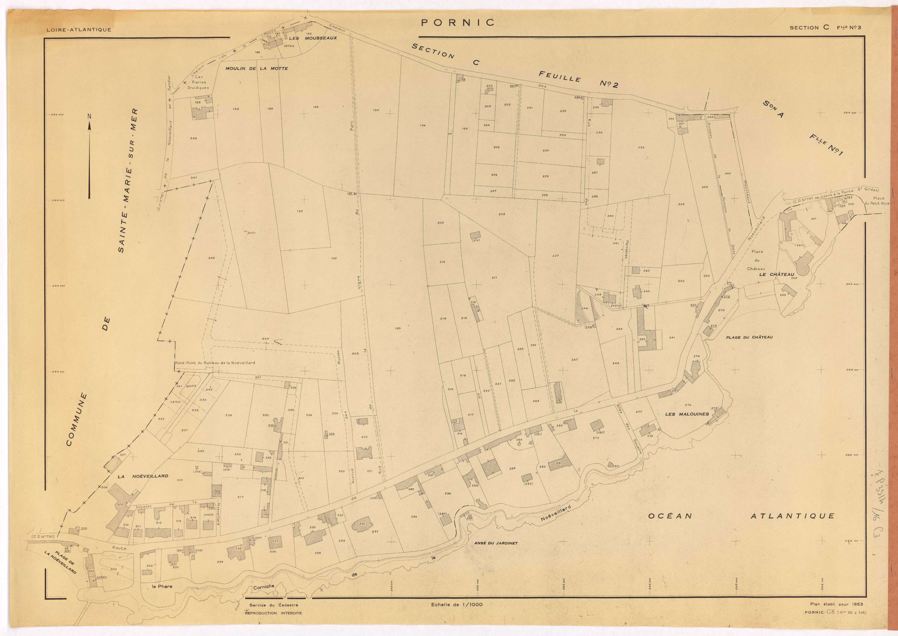 Pornic - Section C3 183-348