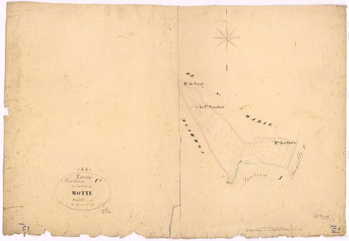 Pornic - Section C1 Motte (section de La) ; 1-84