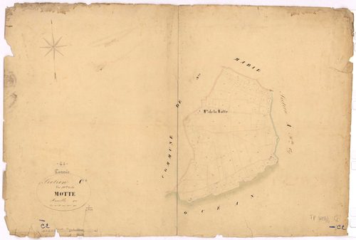 Pornic - Section C2 Motte (section de La) ; 85-168