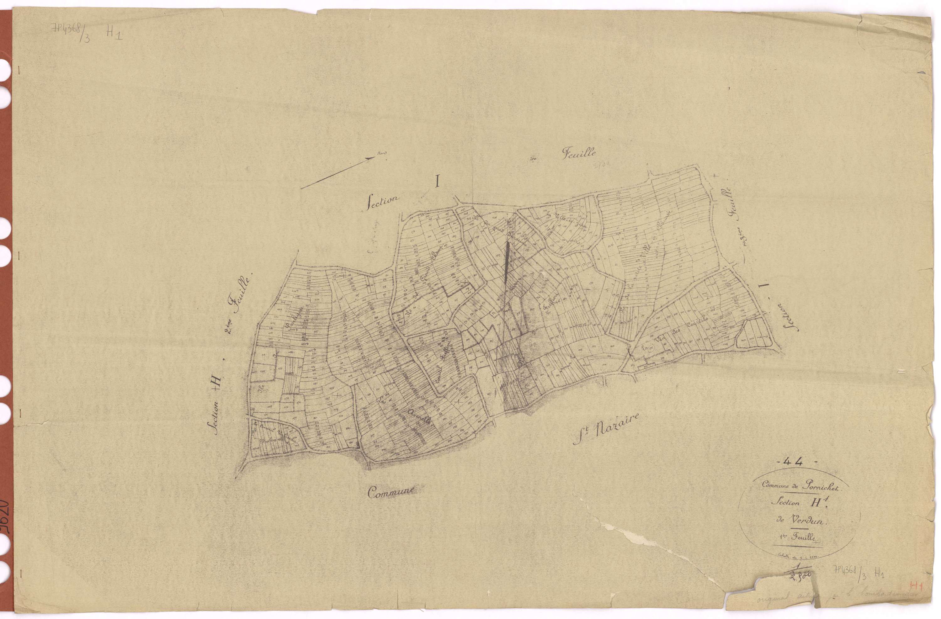 Pornichet - Section H1 Verdun (section de)