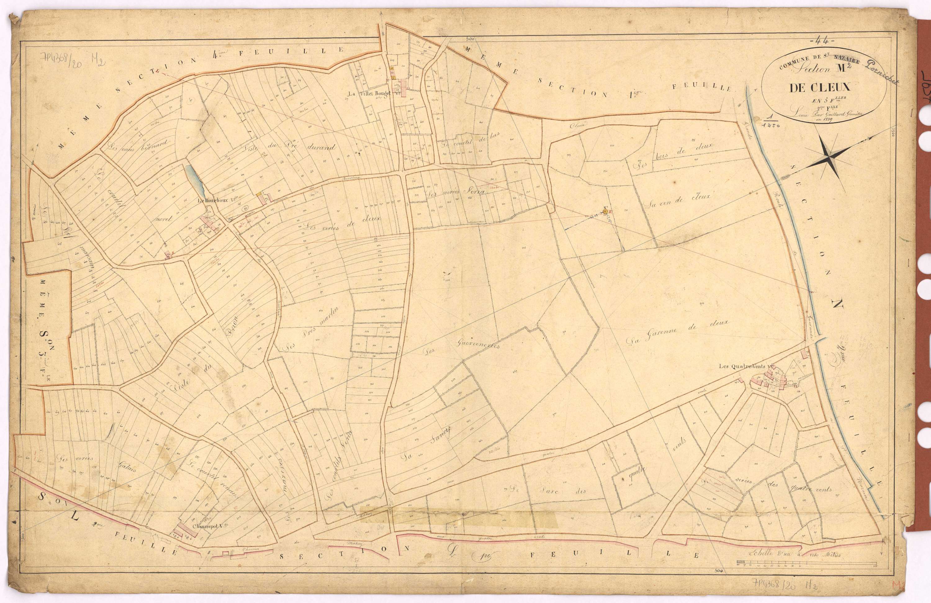 Pornichet - Section M2 Cleux (section de)
