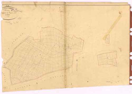 Pornichet - Section L2 (développement) Forges (section des) ; développement des polygônes A, B et C