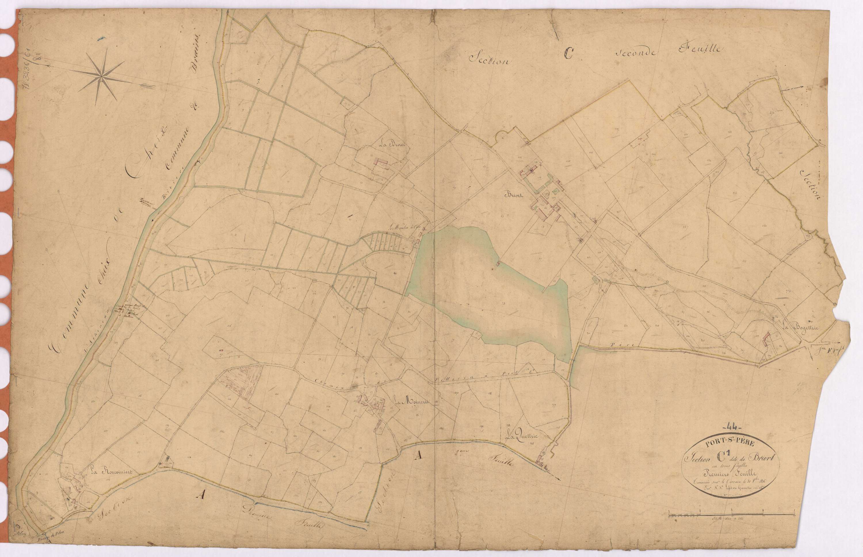 Port-Saint-Père - Section C1 Briort (section de) ; 1-271