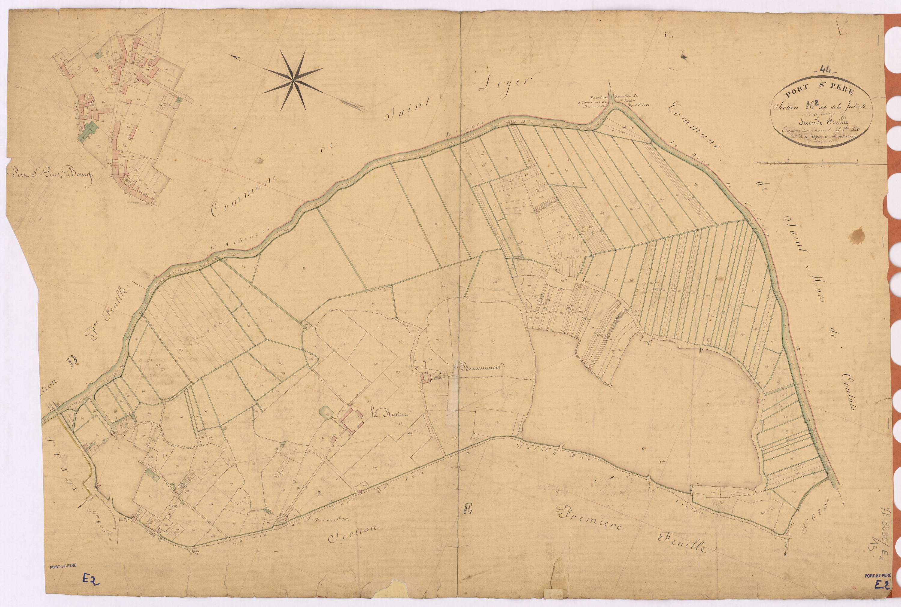 Port-Saint-Père - Section E2 Jutière (section de La) ;398-811