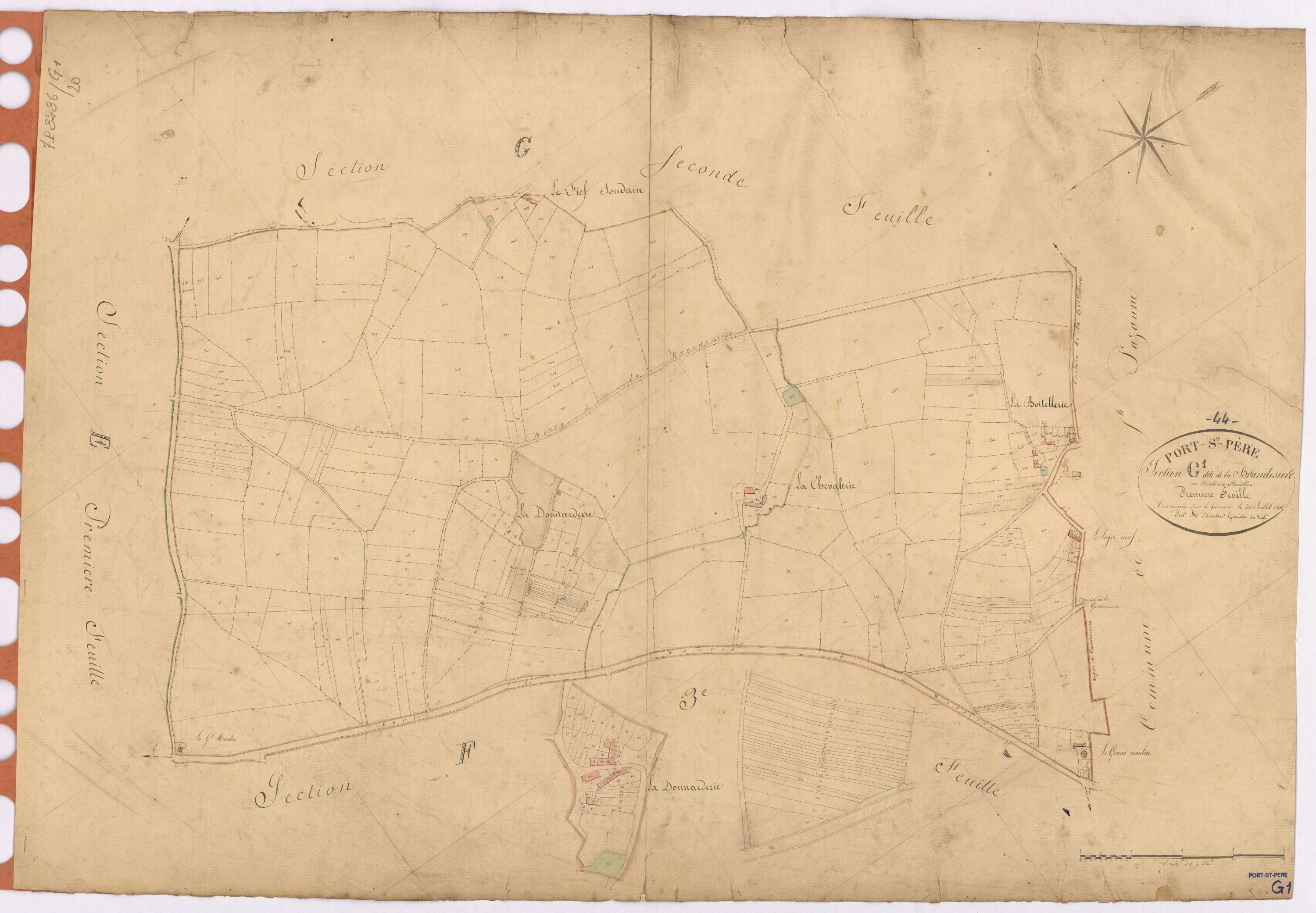 Port-Saint-Père - Section G1 Brandesière (section de La)