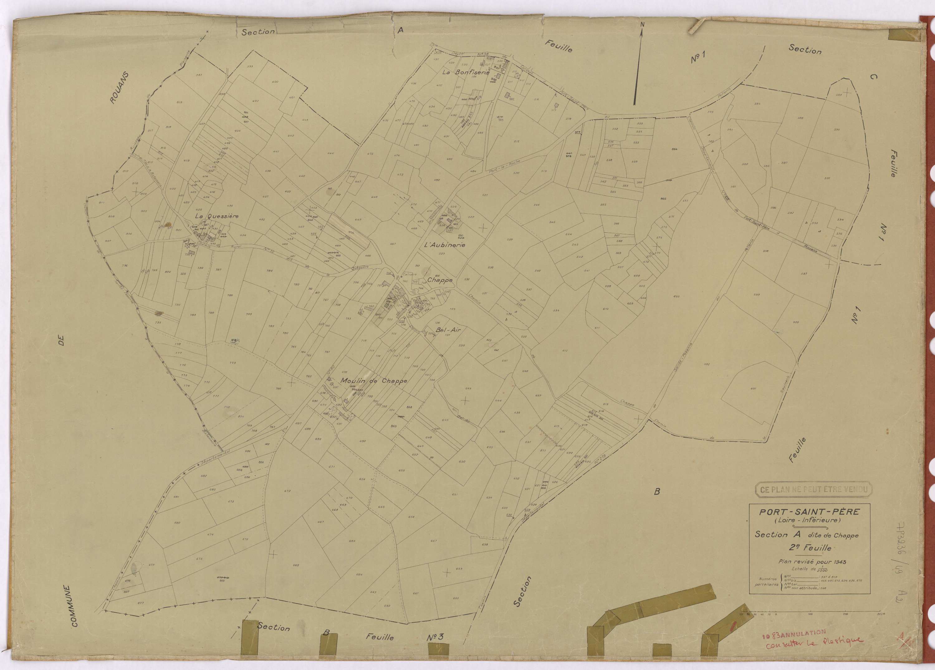 Port-Saint-Père - Section A2 Chappe (section de) ; 397-819