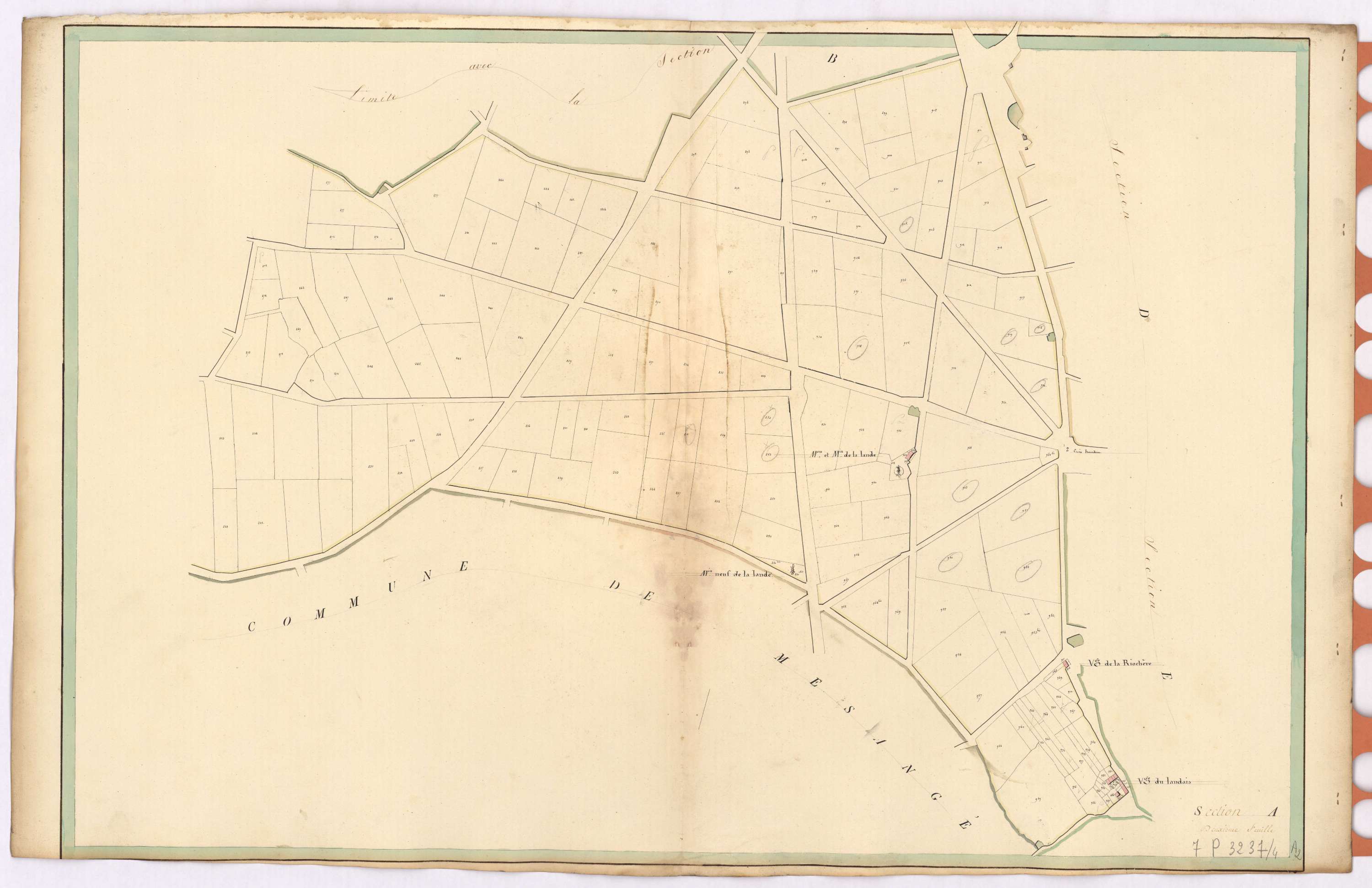 Pouillé-les-Côteaux - Section A2 Varenne (section de La)