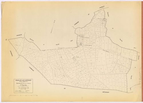 Pouillé-les-Côteaux - Section A1 Varenne (section de La) ; 1-339