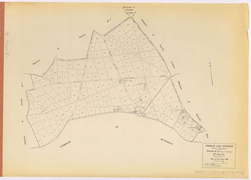 Pouillé-les-Côteaux - Section A3 Varenne (section de La) ; 502-708