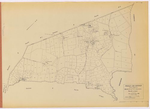 Pouillé-les-Côteaux - Section C Gachardière (section de La) ; 1-318
