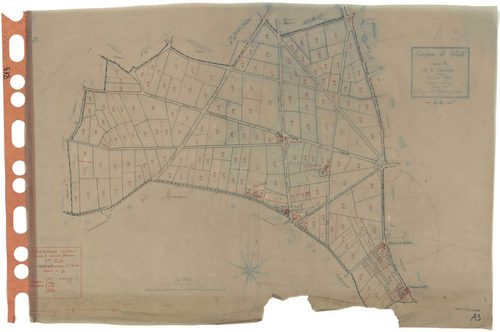 Pouillé-les-Côteaux - Section A3 Varenne (section de La) . 502-708