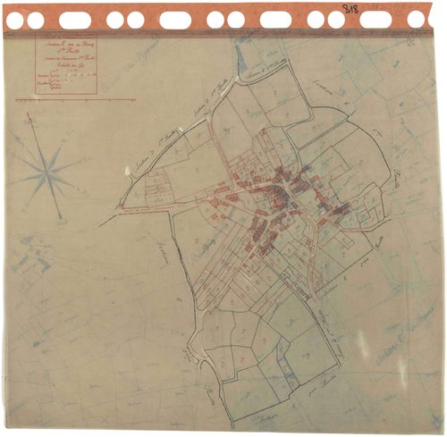 Pouillé-les-Côteaux - Section E1 Bourg (section du) . 1-161