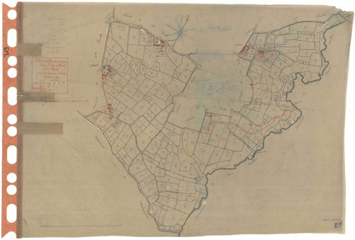 Pouillé-les-Côteaux - Section E2 Bourg (section du) . 162-458